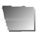Windsor town, Broome County, New York (Gray Gradient Fill with Shadow)