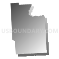 Manlius town, Onondaga County, New York (Gray Gradient Fill with Shadow)