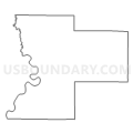 Buchanan, Andrew & DeKalb Counties PUMA, Missouri (Light Gray Border)