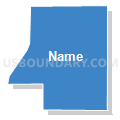 Census Tract 87.09, Adams County, Colorado (Solid Fill with Shadow)