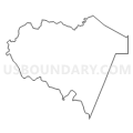 Census Tract 106, Upson County, Georgia (Light Gray Border)