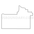 Census Tract 9502, Adams County, Iowa (Light Gray Border)