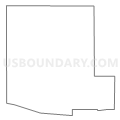 Census Tract 9619, Ford County, Kansas (Light Gray Border)