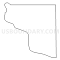 Census Tract 1, Douglas County, Kansas (Light Gray Border)