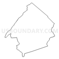 Census Tract 102, Hunterdon County, New Jersey (Light Gray Border)