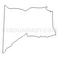 Census Tract 9206.01, Person County, North Carolina (Light Gray Border)