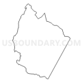 Census Tract 9302, Avery County, North Carolina (Light Gray Border)