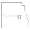 Census Tract 9690, Ransom County, North Dakota (Light Gray Border)
