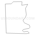 Census Tract 103.07, Cass County, North Dakota (Light Gray Border)