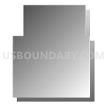 Census Tract 9602, Sheridan County, North Dakota (Gray Gradient Fill with Shadow)
