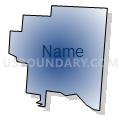 Census Tract 226.01, Hamilton County, Ohio (Radial Fill with Shadow)