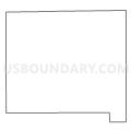 Census Tract 892, Pontotoc County, Oklahoma (Light Gray Border)