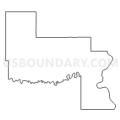 Census Tract 9726, Lyman County, South Dakota (Light Gray Border)