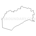 Census Tract 9301, Amelia County, Virginia (Light Gray Border)