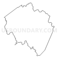 Census Tract 9679, Braxton County, West Virginia (Light Gray Border)