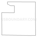 Census Tract 4001.04, Washington County, Wisconsin (Light Gray Border)