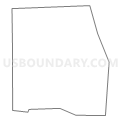 Census Tract 122.02, Dane County, Wisconsin (Light Gray Border)