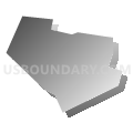 Census Tract 812, Mayagüez Municipio, Puerto Rico (Gray Gradient Fill with Shadow)