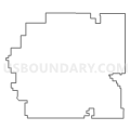 Woodson Unified School District 366, Kansas (Light Gray Border)