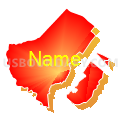 Egg Harbor Township School District, New Jersey (Bright Blending Fill with Shadow)