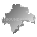 Anson Independent School District, Texas (Gray Gradient Fill with Shadow)