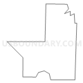 ZION 433 Voting District, Lake County, Illinois (Light Gray Border)