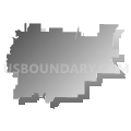 64465, Missouri (Gray Gradient Fill with Shadow)