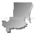Congressional District 5, Wisconsin (Gray Gradient Fill with Shadow)