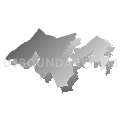 Congressional District 7, New Jersey (Gray Gradient Fill with Shadow)