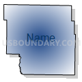 Nodaway County, Missouri (Radial Fill with Shadow)