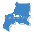 Auburn-Opelika CCD, Lee County, Alabama (Solid Fill with Shadow)
