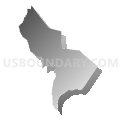 Silverado CCD, Orange County, California (Gray Gradient Fill with Shadow)
