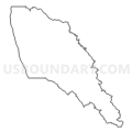 Mendocino CCD, Mendocino County, California (Light Gray Border)