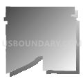 Searles Valley CCD, San Bernardino County, California (Gray Gradient Fill with Shadow)