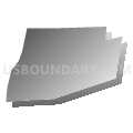 South Windsor town, Hartford County, Connecticut (Gray Gradient Fill with Shadow)