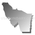 Midvale CCD, Washington County, Idaho (Gray Gradient Fill with Shadow)