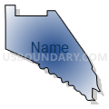 Notus CCD, Canyon County, Idaho (Radial Fill with Shadow)