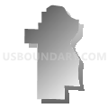 Jonesboro District 2 precinct, Union County, Illinois (Gray Gradient Fill with Shadow)