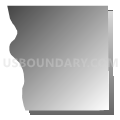 Rosedale township, Jersey County, Illinois (Gray Gradient Fill with Shadow)