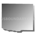 Logan township, Gray County, Kansas (Gray Gradient Fill with Shadow)