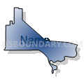 District 3, Jefferson Davis Parish, Louisiana (Radial Fill with Shadow)