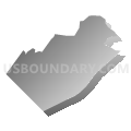 District 2, Bladensburg, Prince George's County, Maryland (Gray Gradient Fill with Shadow)