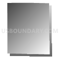 Homestead township, Benzie County, Michigan (Gray Gradient Fill with Shadow)