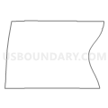 County subdivisions not defined, Oceana County, Michigan (Light Gray Border)