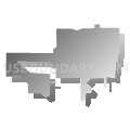 Springfield city, Brown County, Minnesota (Gray Gradient Fill with Shadow)