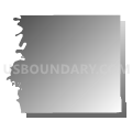 Kragnes township, Clay County, Minnesota (Gray Gradient Fill with Shadow)