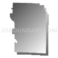 Lebanon township, Laclede County, Missouri (Gray Gradient Fill with Shadow)