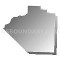 Harrison township, Moniteau County, Missouri (Gray Gradient Fill with Shadow)