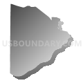 Boone township, St. Charles County, Missouri (Gray Gradient Fill with Shadow)