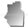 Wilson C township, Greene County, Missouri (Gray Gradient Fill with Shadow)